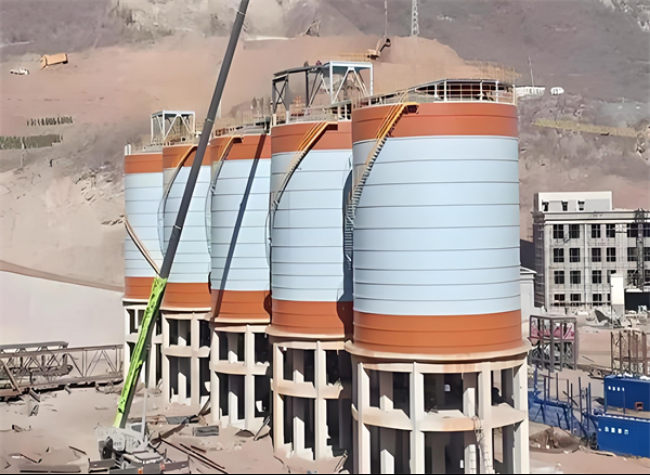 临猗高架钢板仓